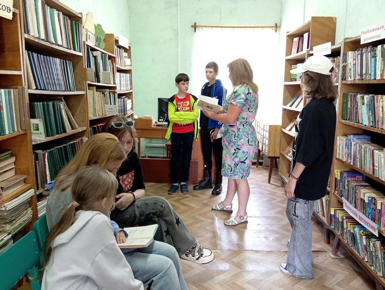 Каникулы в поселке.