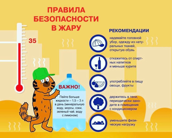 Жара НЕ отступает. Берегите себя и своих близких!. Жара НЕ отступает. Берегите себя и своих близких!.