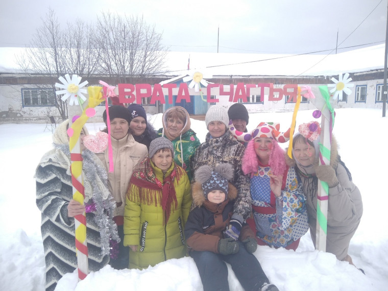 Ух, и весело провожали зиму шахровчане!. Ух, и весело провожали зиму шахровчане!.